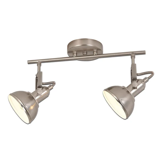 BANDE DÉCORATIVE 2 LUMIÈRES DE MURRAY DE NICKEL