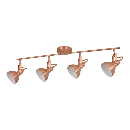 BANDE DÉCORATIVE 4 LUMIÈRES MURRAY CUIVRE 2