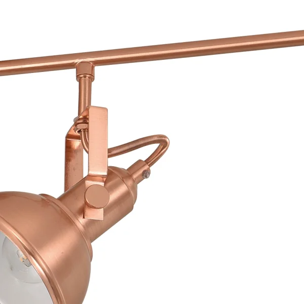 BANDE DÉCORATIVE 4 LUMIÈRES MURRAY CUIVRE