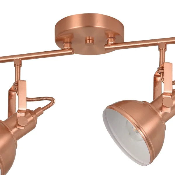 BANDE DÉCORATIVE 4 LUMIÈRES MURRAY CUIVRE