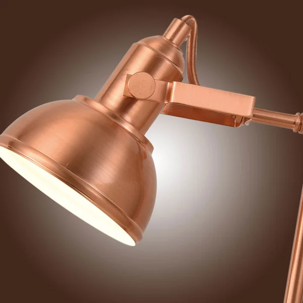 LAMPE DE TABLE DÉCORATIVE MURRAY CUIVRE LAMPE DE TABLE DÉCORATIVE MURRAY CUIVRE