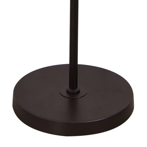 LAMPE DE PLANCHER DÉCORATIVE 2 LUMIÈRES BRUNES CLARENCE