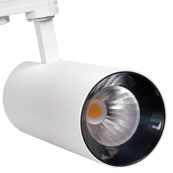 CONCENTRER LE RAIL EN TROIS PHASES LED COB 10W 4000K BLANC