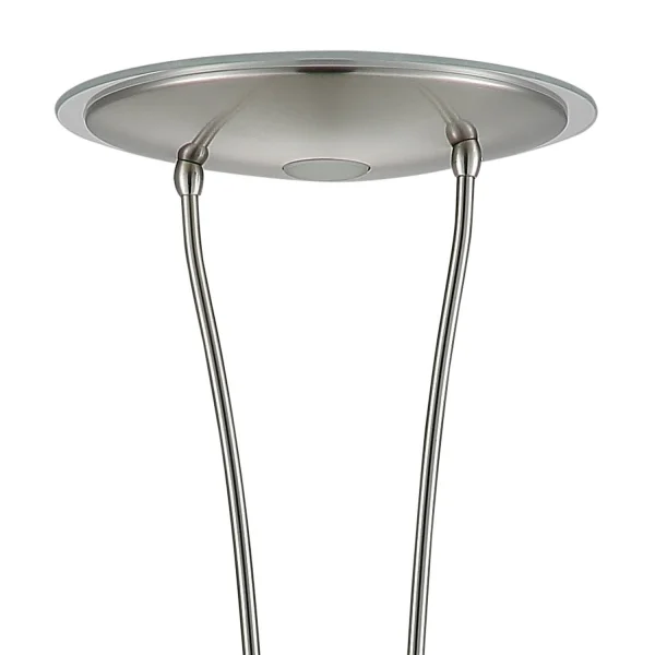 LAMPE DEBOUT LED ARTEMIS 18W+5W 3000K USB NICKEL LAMPE DEBOUT LED ARTEMIS 18W+5W 3000K USB NICKEL