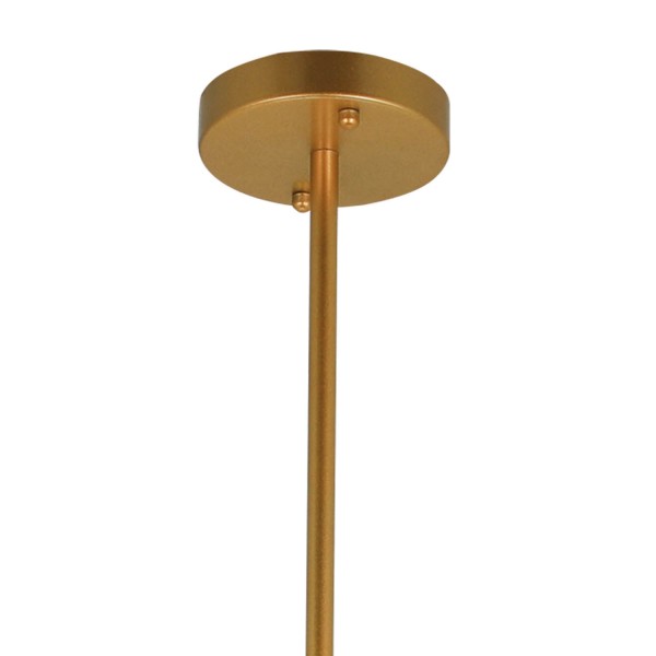 LAMPE DE PLAFOND AUREL 9 LUMIÈRES D’OR