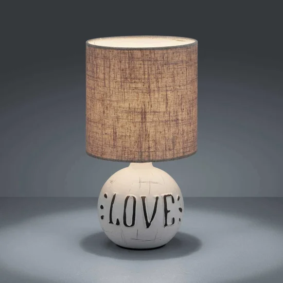 LAMPE DE TABLE SHEPARD CÉRAMIQUE AMOUR 2
