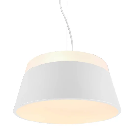 LAMPE DE PLAFOND EN MÉTAL BLANC DUCHESSE 45CM