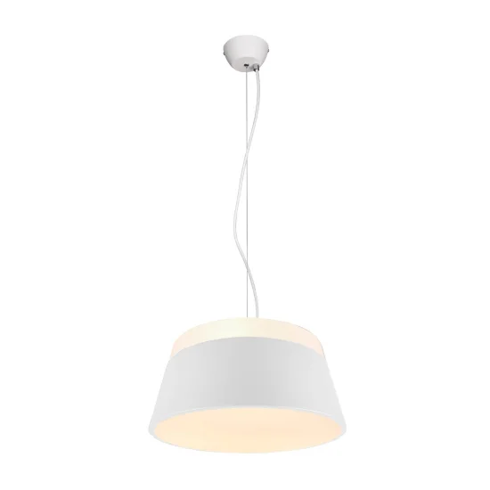 LAMPE DE PLAFOND EN MÉTAL BLANC DUCHESSE 45CM 2