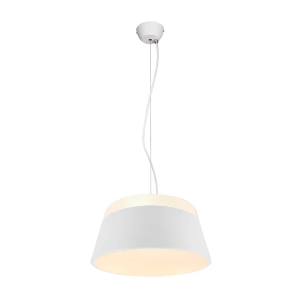 LAMPE DE PLAFOND EN MÉTAL BLANC DUCHESSE 45CM