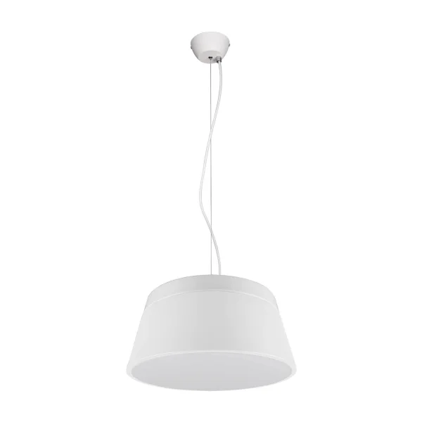 LAMPE DE PLAFOND EN MÉTAL BLANC DUCHESSE 45CM