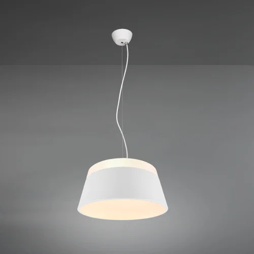LAMPE DE PLAFOND EN MÉTAL BLANC DUCHESSE 45CM