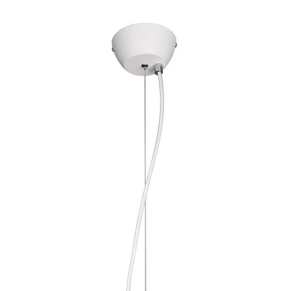 LAMPE DE PLAFOND EN MÉTAL BLANC DUCHESSE 45CM