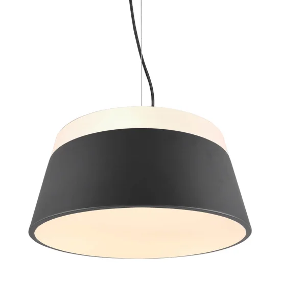 LAMPE DE PLAFOND EN MÉTAL NOIR DUCHESSE 45CM 2
