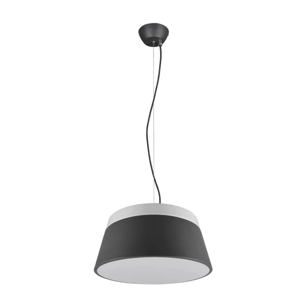 LAMPE DE PLAFOND EN MÉTAL NOIR DUCHESSE 45CM