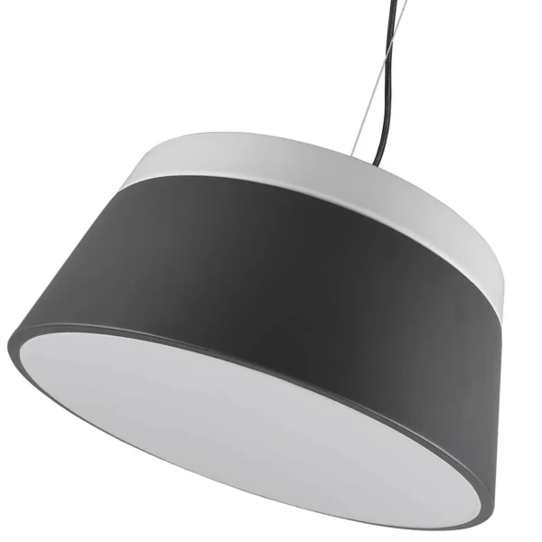 LAMPE DE PLAFOND EN MÉTAL NOIR DUCHESSE 45CM