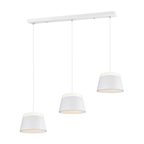 LAMPE DE PLAFOND DUCHESSE 3 LUMIÈRES EN MÉTAL BLANC