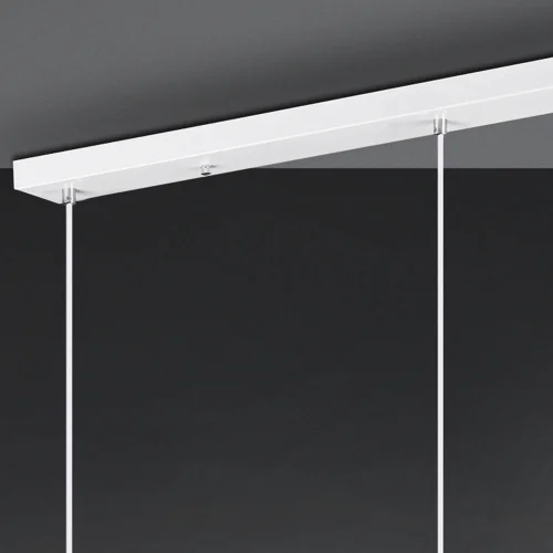 LAMPE DE PLAFOND DUCHESSE 3 LUMIÈRES EN MÉTAL BLANC