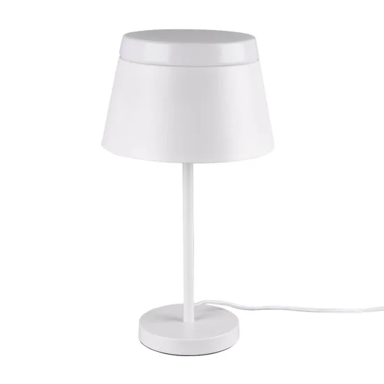 LAMPE DE TABLE EN MÉTAL BLANC DUCHESSE 2