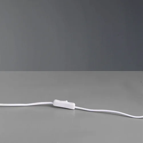 LAMPE DE TABLE EN MÉTAL BLANC DUCHESSE