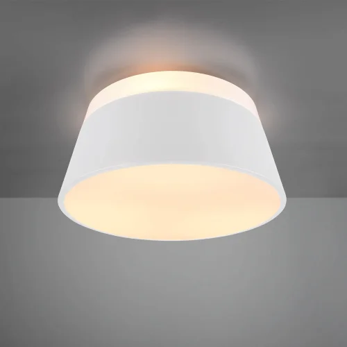 PLAFOND DE PLAFOND EN MÉTAL BLANC DE DUCHESSE