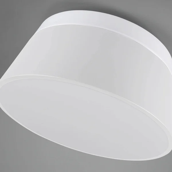 PLAFOND DE PLAFOND EN MÉTAL BLANC DE DUCHESSE