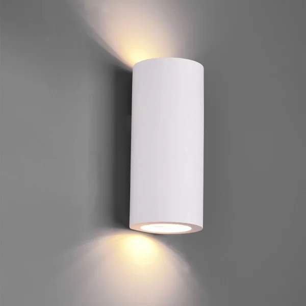 MUR MUR LAMPE BLANC SAMAY PLÂTRE