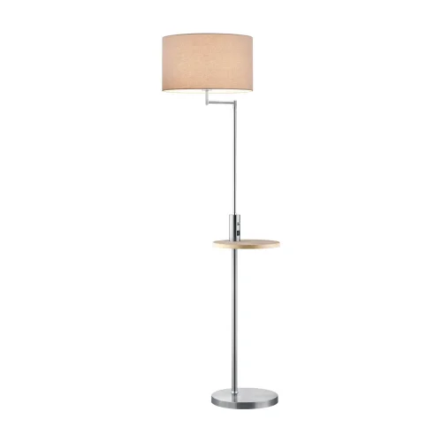 LAMPE DE PLANCHER DAGNY USB NICKEL MATTE