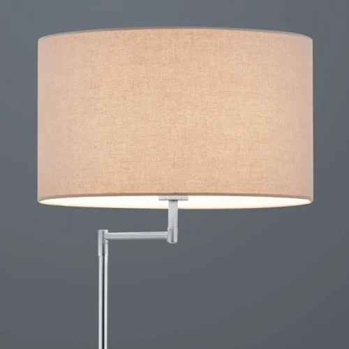 LAMPE DE PLANCHER DAGNY USB NICKEL MATTE