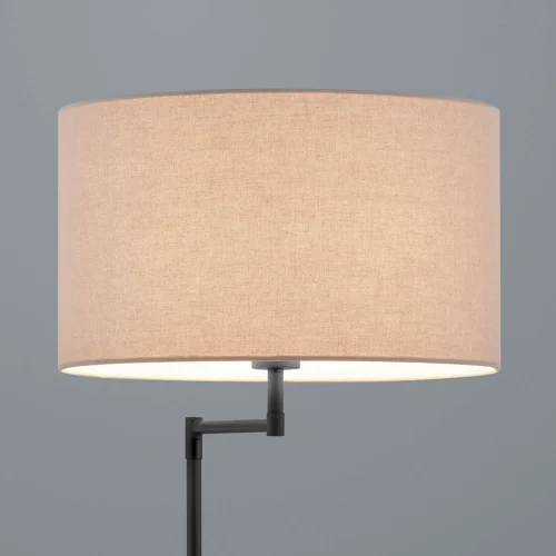 LAMPE DE PLANCHER DAGNY USB MÉTAL NOIR