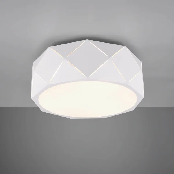 PLAFOND PLAFOND NICASIA MÉTAL BLANC PLAFOND PLAFOND NICASIA MÉTAL BLANC