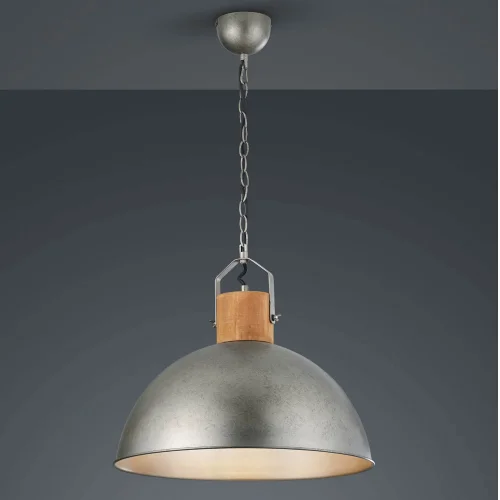 LAMPE DE PLAFOND JANO MÉTAL NICKEL ANTIQUE