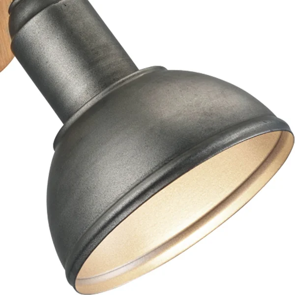 LAMPE MURALE JANO ANTIQUE NICKEL MÉTAL LAMPE MURALE JANO ANTIQUE NICKEL MÉTAL