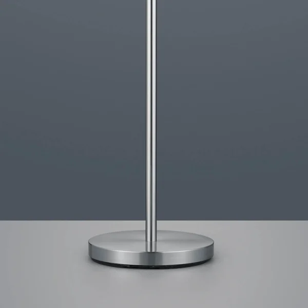 LAMPE DE SOL BROOME C/FLEXO ÉCRAN BLANC EN MÉTAL