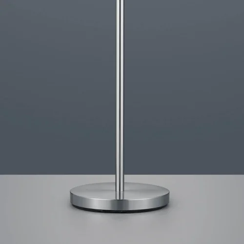 LAMPE DE SOL BROOME C/FLEXO ÉCRAN BLANC EN MÉTAL