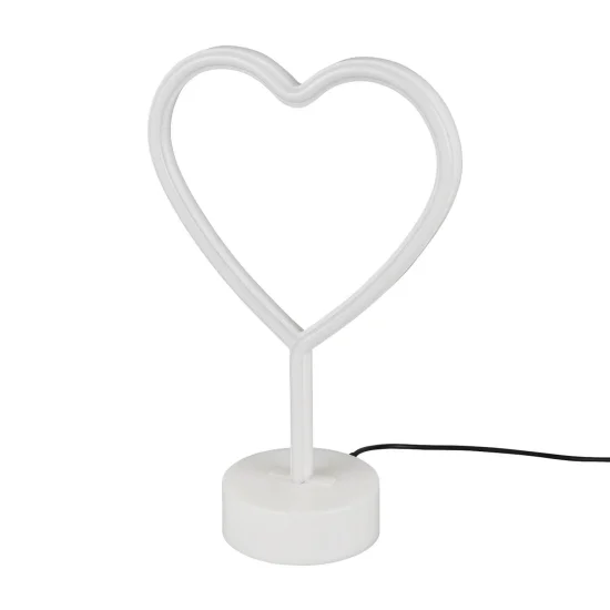 LAMPE DE TABLE DÉCORATIVE COEUR SMD LED 1W 2