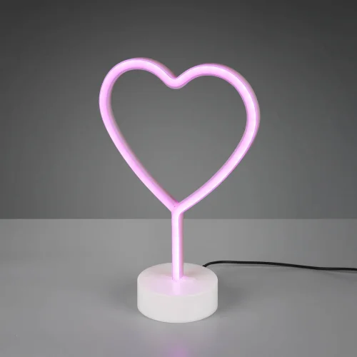 LAMPE DE TABLE DÉCORATIVE COEUR SMD LED 1W