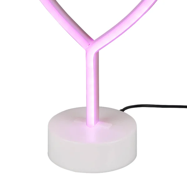 LAMPE DE TABLE DÉCORATIVE COEUR SMD LED 1W