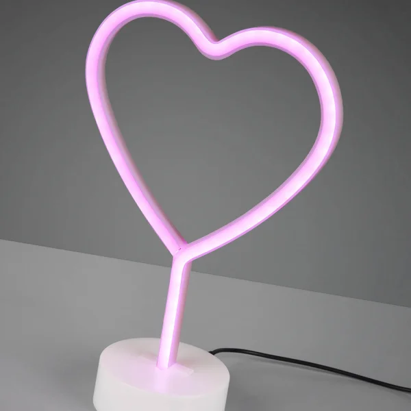 LAMPE DE TABLE DÉCORATIVE COEUR SMD LED 1W