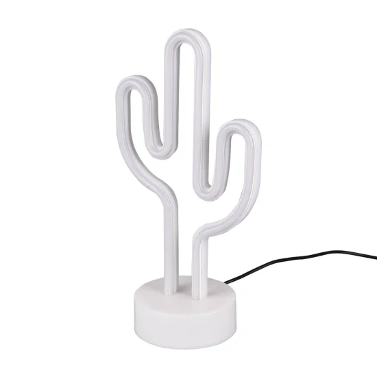 LAMPE DE TABLE DÉCORATIVE CACTUS SMD LED 1W 2