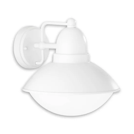 APPLIQUE EXTÉRIEURE PÓLUX ALUMINIUM BLANC 2