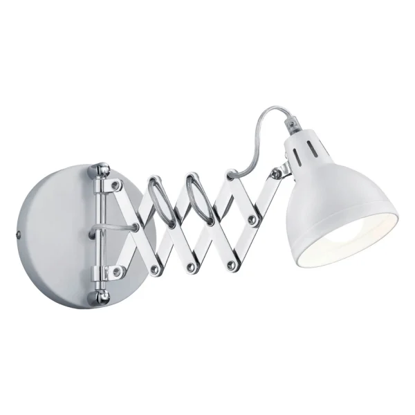 LAMPE MURALE EDWARD MÉTAL BLANC LAMPE MURALE EDWARD MÉTAL BLANC