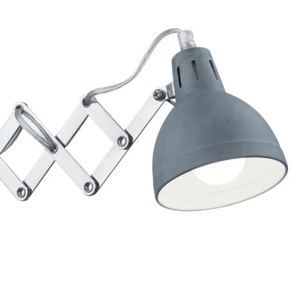 MUR LAMPE EDWARD MÉTAL BÉTON MUR LAMPE EDWARD MÉTAL BÉTON