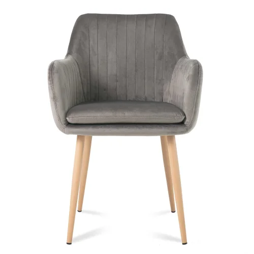 FAUTEUIL BORIS JAMBES GRISES ÊTRE