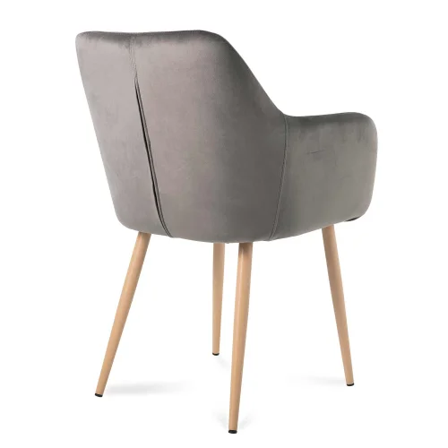 FAUTEUIL BORIS JAMBES GRISES ÊTRE