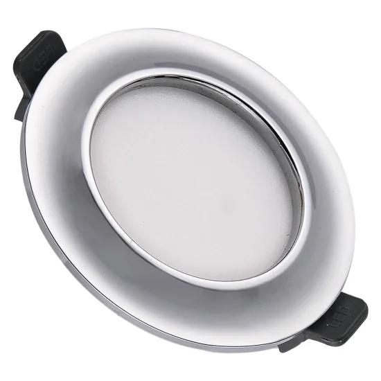 LED CIRCULAIRE DOWNLIGHT 9W CHROME 2