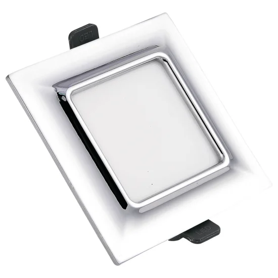 MINIDOWNLIGHT CONDUIT CARRÉ 5W CHROME 2