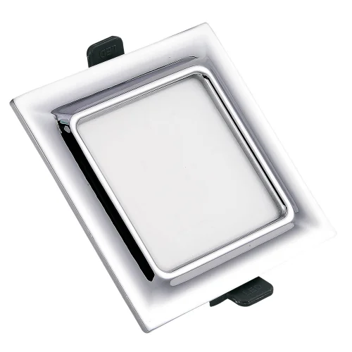 DOWNLIGHT LED CARRÉ 9W CHROME