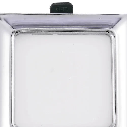 DOWNLIGHT LED CARRÉ 9W CHROME