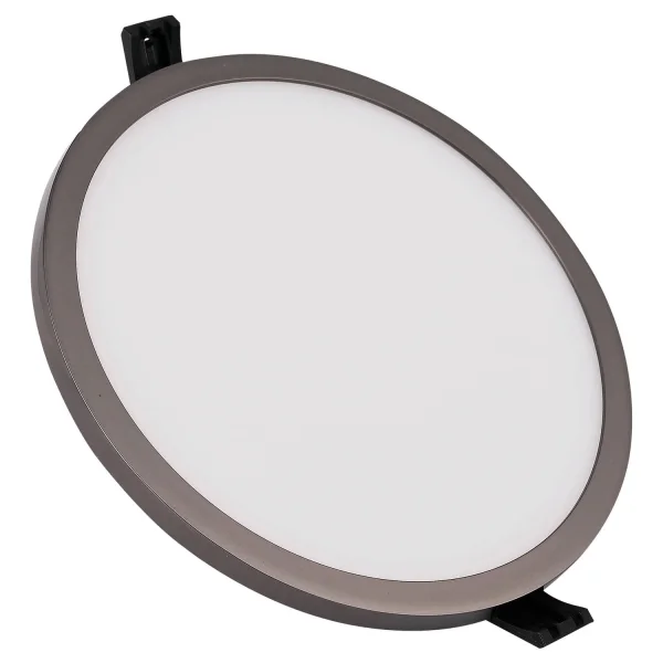 LUMIÈRE LED CIRCULAIRE 18W GRAPHITE