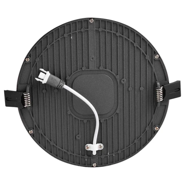 LUMIÈRE LED CIRCULAIRE 18W GRAPHITE